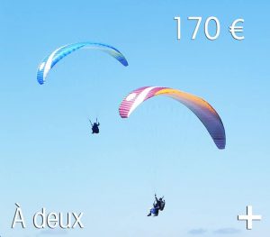 Baptême Parapente couple