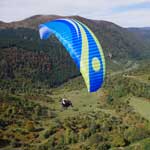Discovery paragliding tandem flight