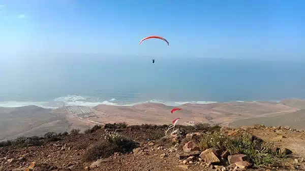 Parapente à Legzira Hill au Maroc