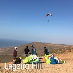 Legzira Hill site de parapente au Maroc