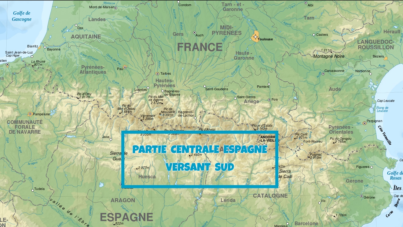 Pyrenees Partie Sud