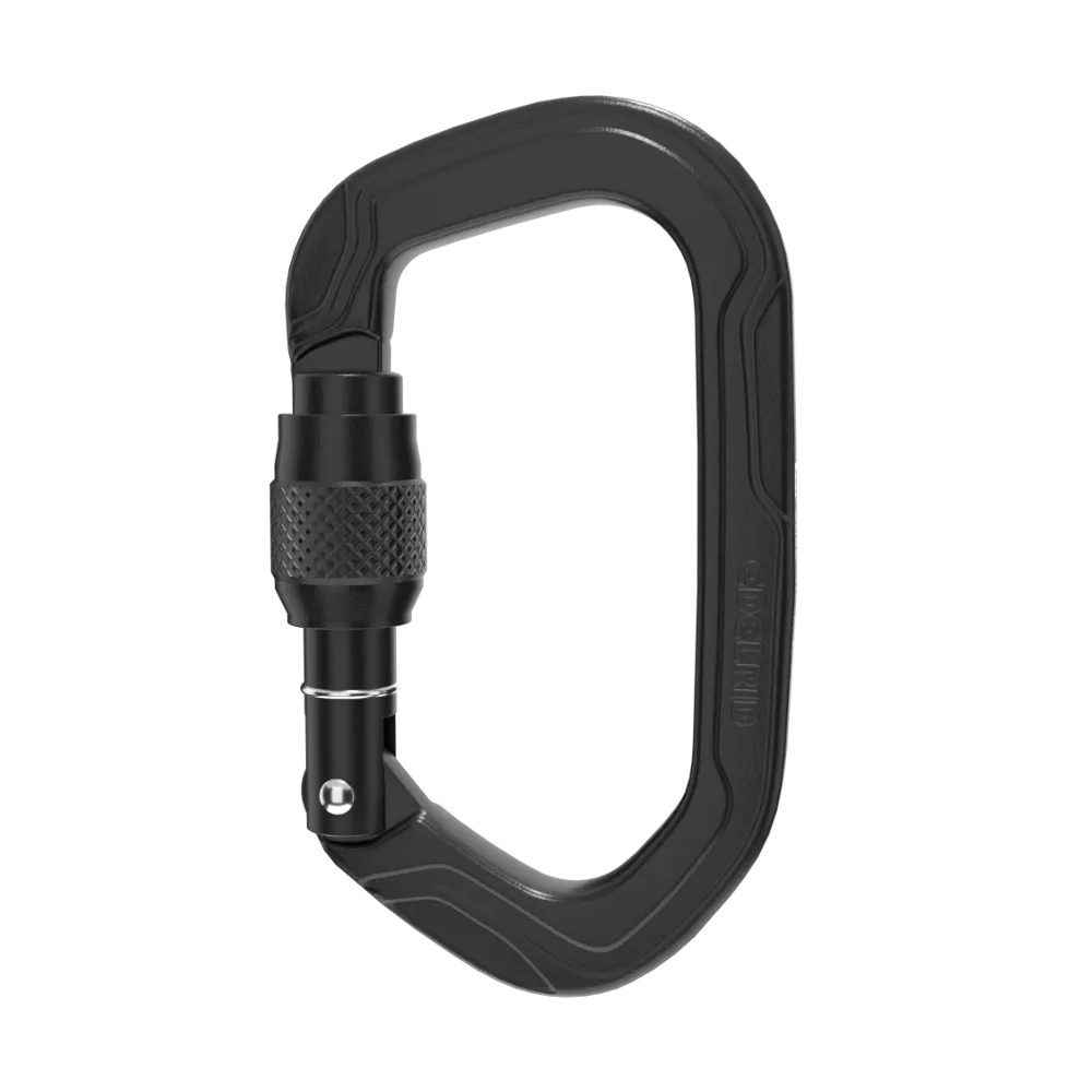 2 mousquetons EASE en alu d’Edelrid